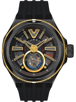 orologio uomo Nubeo NB-6075-05 Mens Watch Messenger Tourbillon Limited 52mm 10ATM