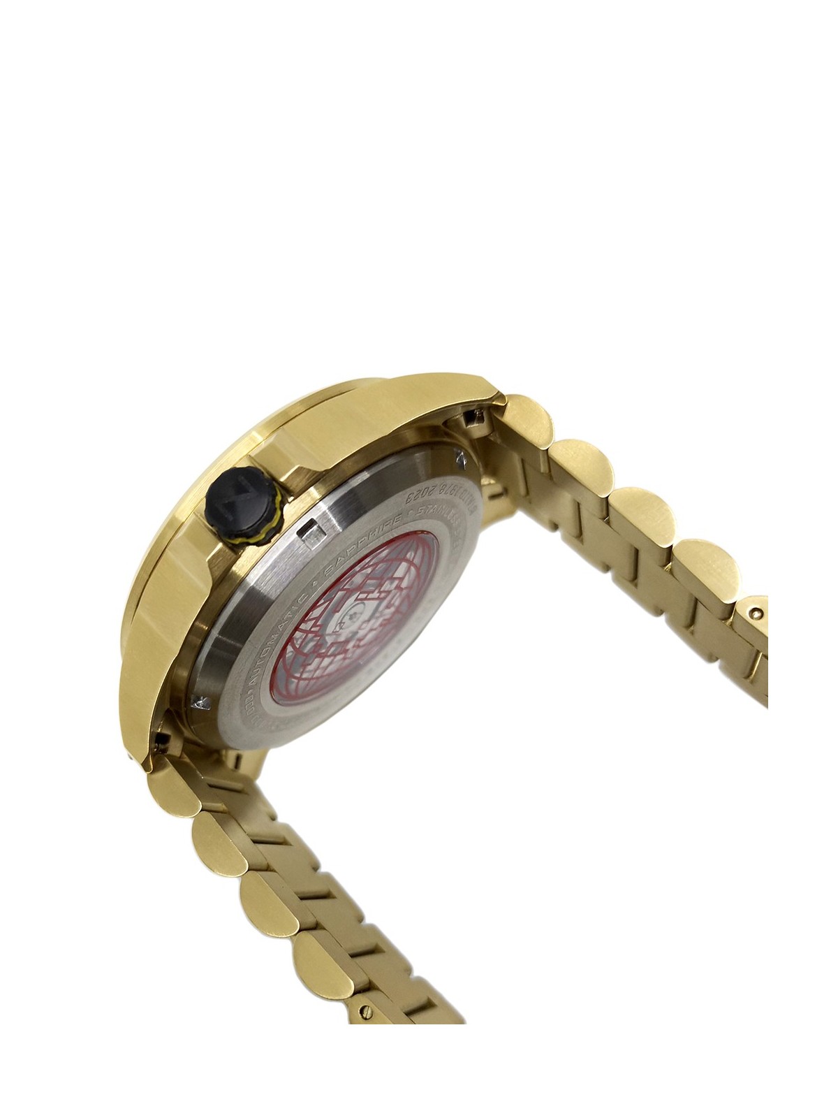 orologio uomo Nubeo NB-6082-SI-33 Mens Watch Quasar Automatic Limited 48mm 20ATM