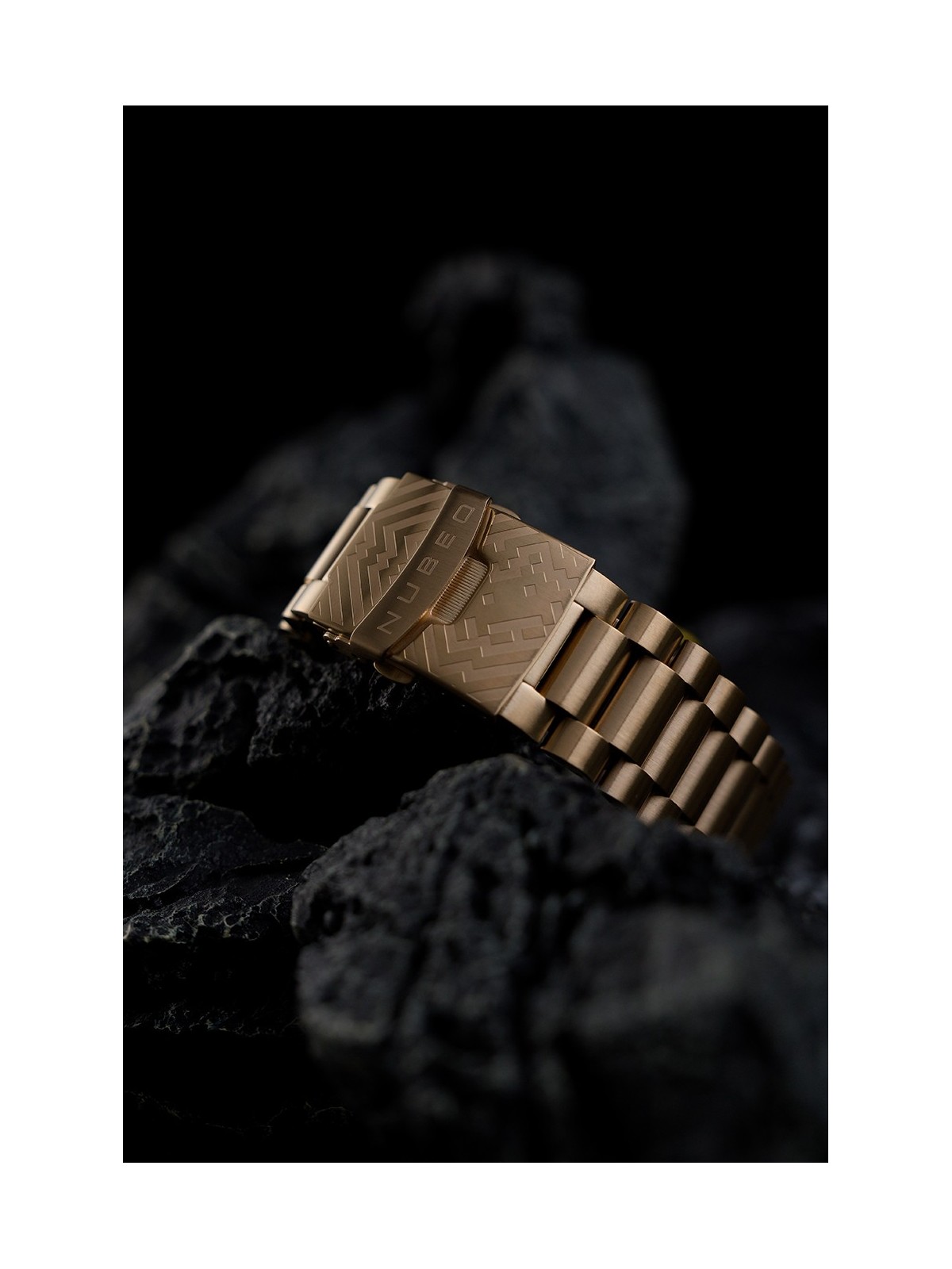 orologio uomo Nubeo NB-6082-SI-33 Mens Watch Quasar Automatic Limited 48mm 20ATM