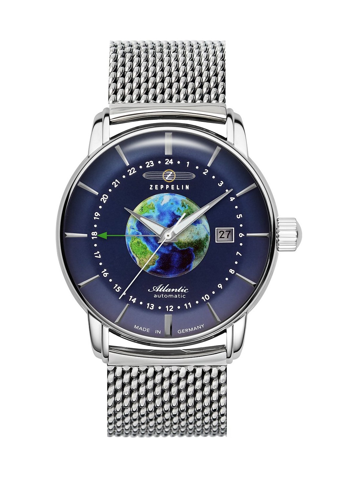 orologio uomo Zeppelin 8468M3 Atlantik GMT