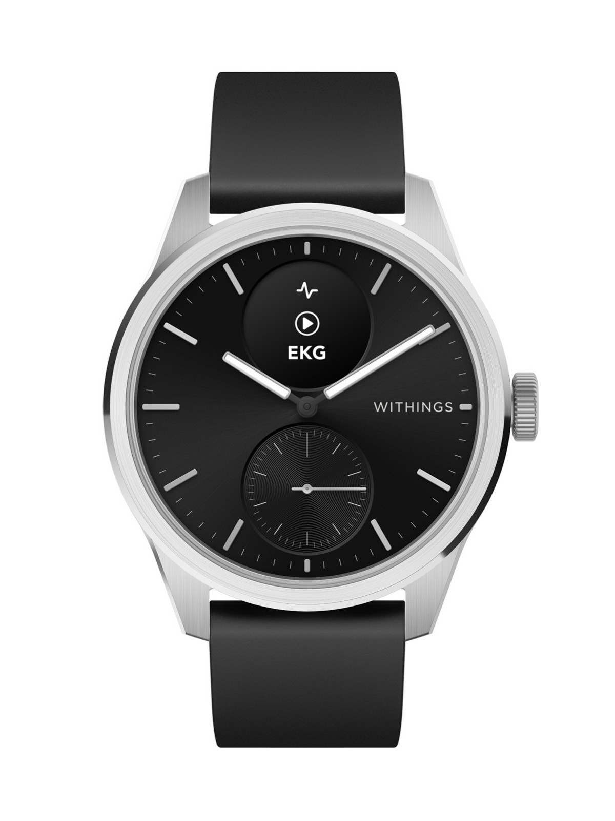 Withings HWA10-model 4-All-Int ScanWatch 2 Black 42 mm 5ATM