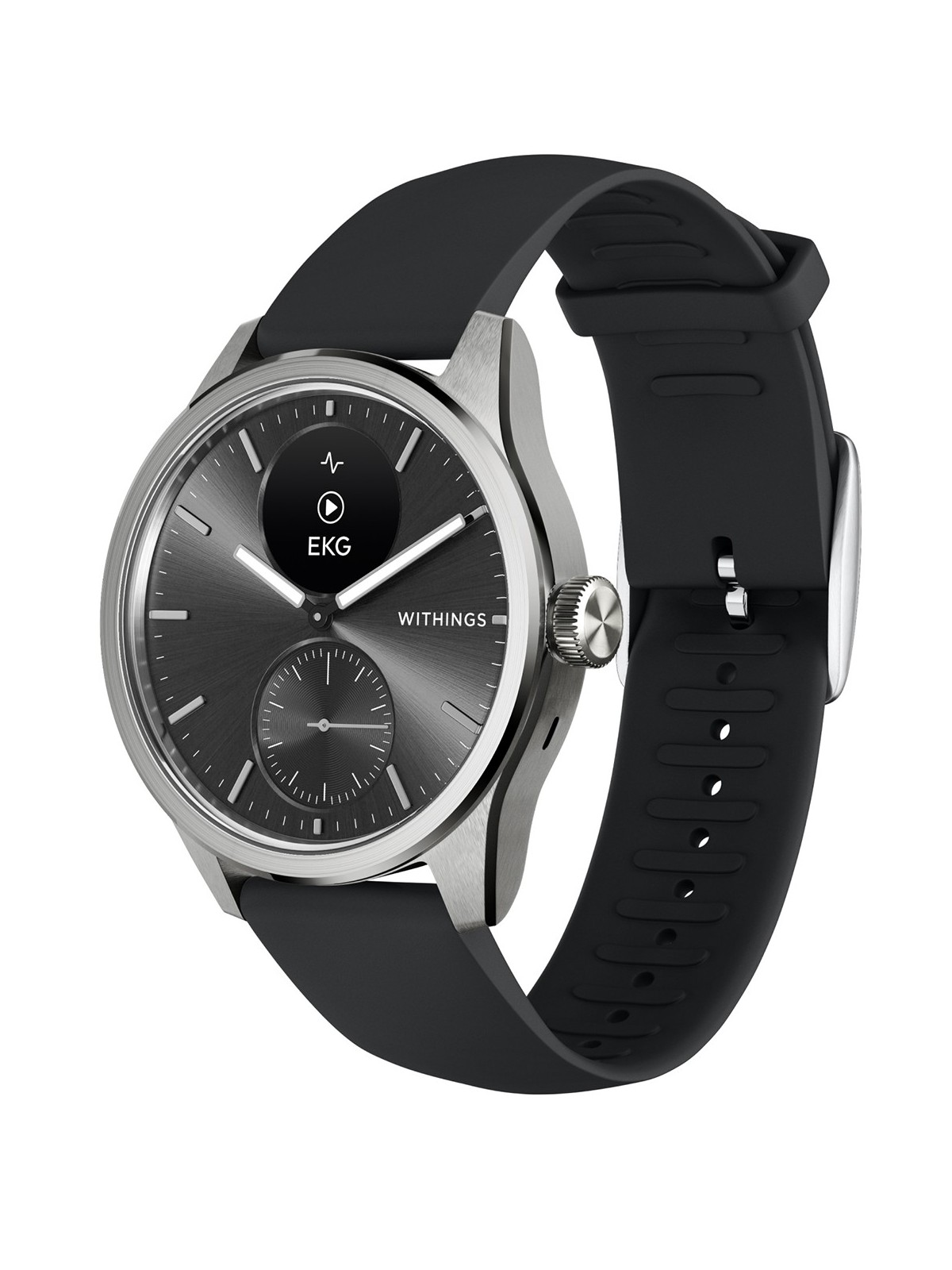 Withings HWA10-model 4-All-Int ScanWatch 2 Black 42 mm 5ATM