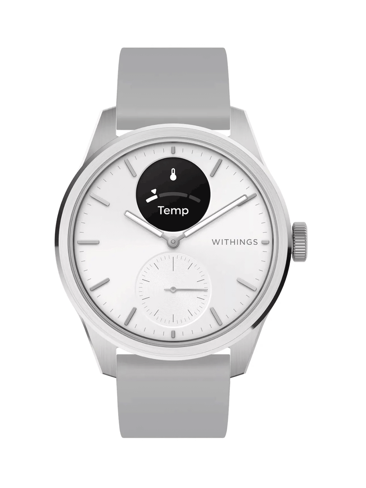 Withings HWA10-model 5-All-Int ScanWatch 2 White 42 mm 5ATM