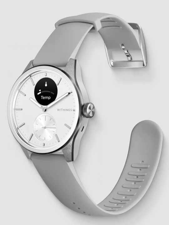 Withings HWA10-model 5-All-Int ScanWatch 2 White 42 mm 5ATM