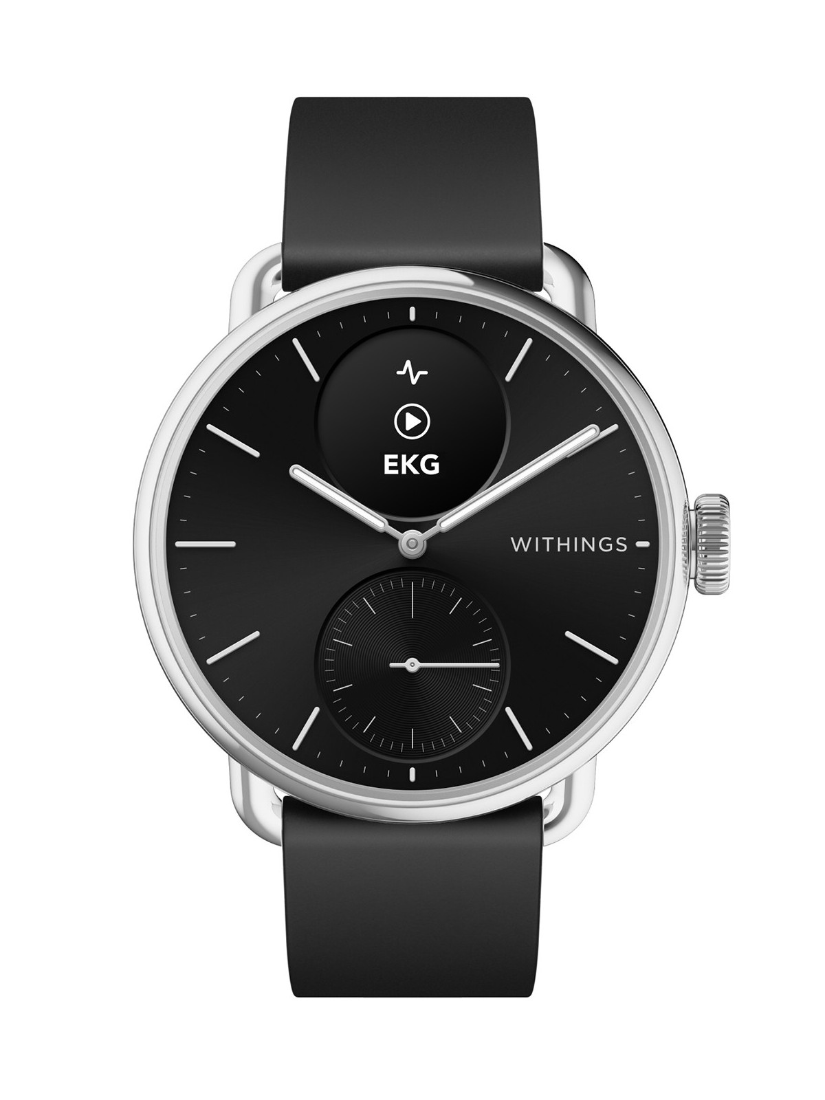 Withings HWA10-model 1-All-Int ScanWatch 2 Black 38 mm 5ATM