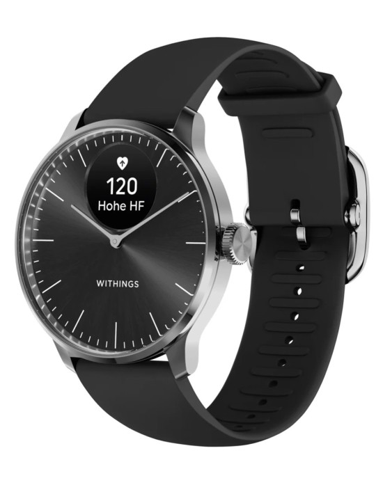 Withings HWA11-model 5-All-Int ScanWatch Light Black 37 mm 5ATM