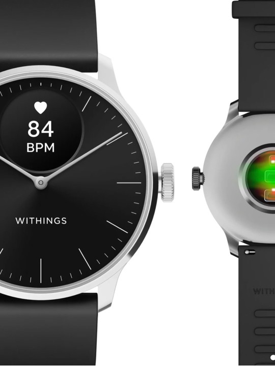 Withings HWA11-model 5-All-Int ScanWatch Light Black 37 mm 5ATM