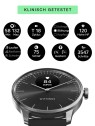 Withings HWA11-model 5-All-Int ScanWatch Light Black 37 mm 5ATM