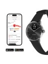 Withings HWA11-model 5-All-Int ScanWatch Light Black 37 mm 5ATM