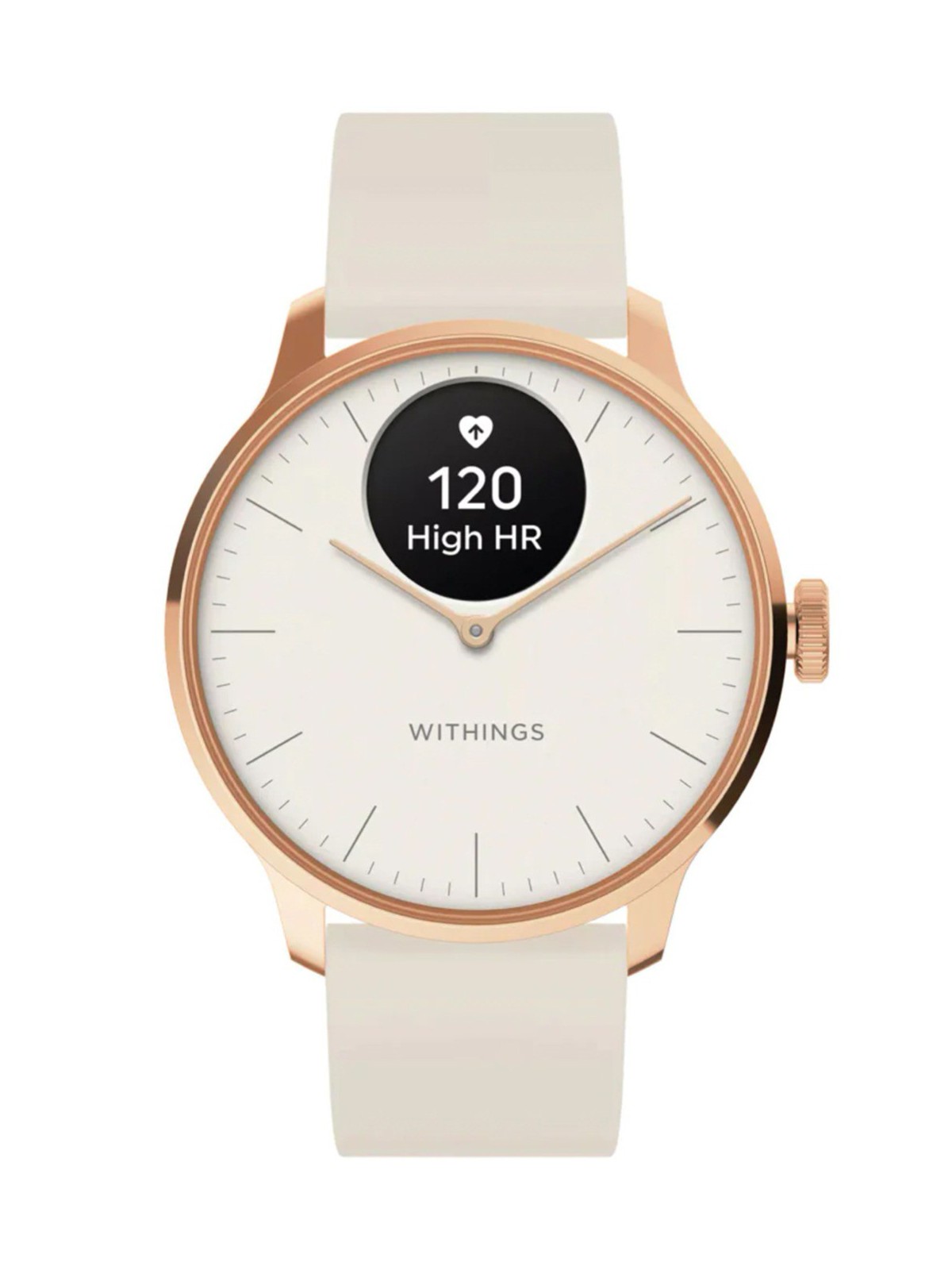 Withings HWA11-model 1-All-Int ScanWatch Light Sand 37 mm 5ATM