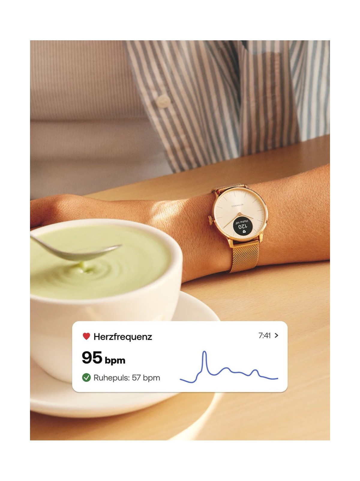 Withings HWA11-model 1-All-Int ScanWatch Light Sand 37 mm 5ATM