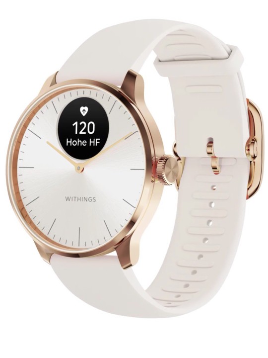 Withings HWA11-model 1-All-Int ScanWatch Light Sand 37 mm 5ATM