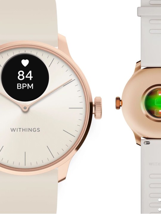 Withings HWA11-model 1-All-Int ScanWatch Light Sand 37 mm 5ATM