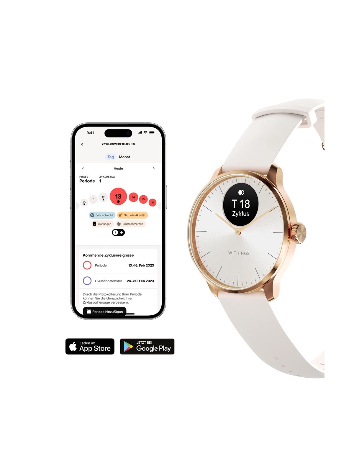 Withings HWA11-model 1-All-Int ScanWatch Light Sand 37 mm 5ATM
