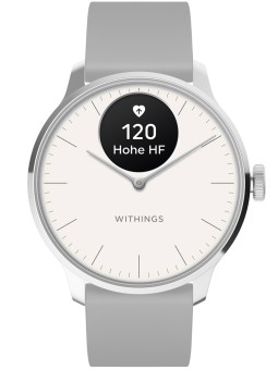 Withings HWA11-model 3-All-Int ScanWatch Light White 37 mm 5ATM