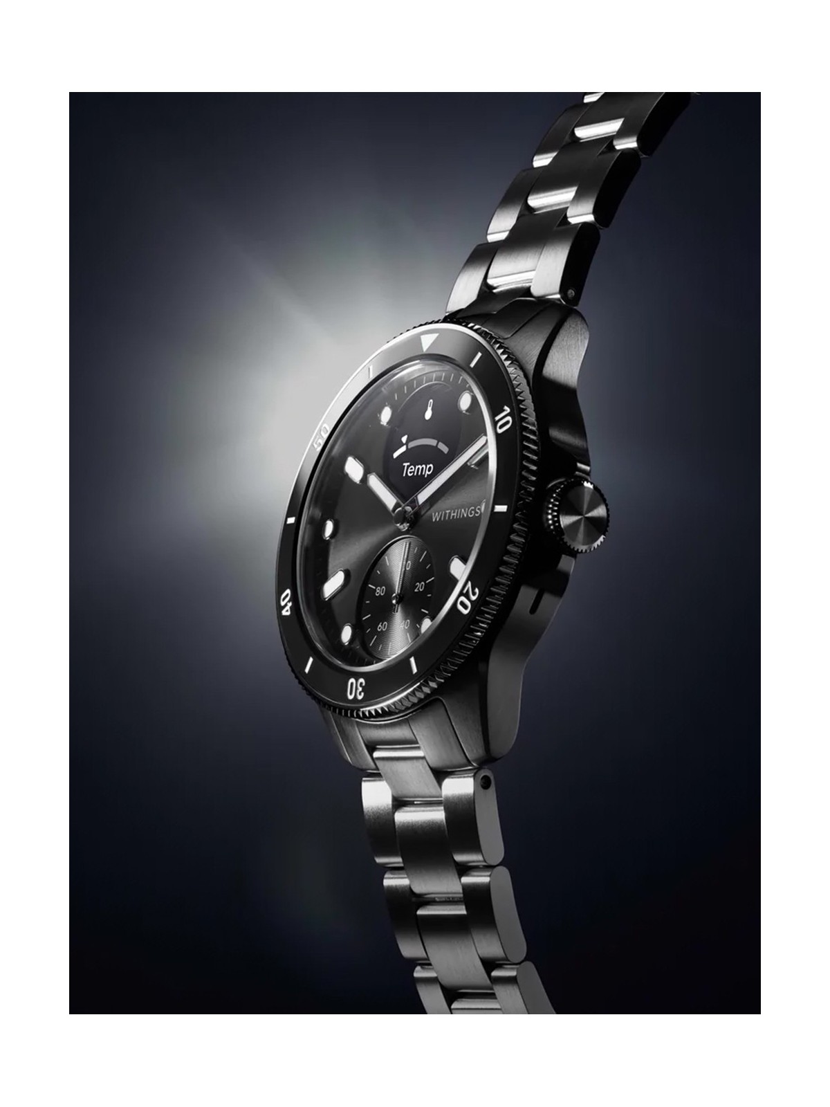 Withings HWA10-model 9-All-Int ScanWatch Nova Black 43mm 10ATM