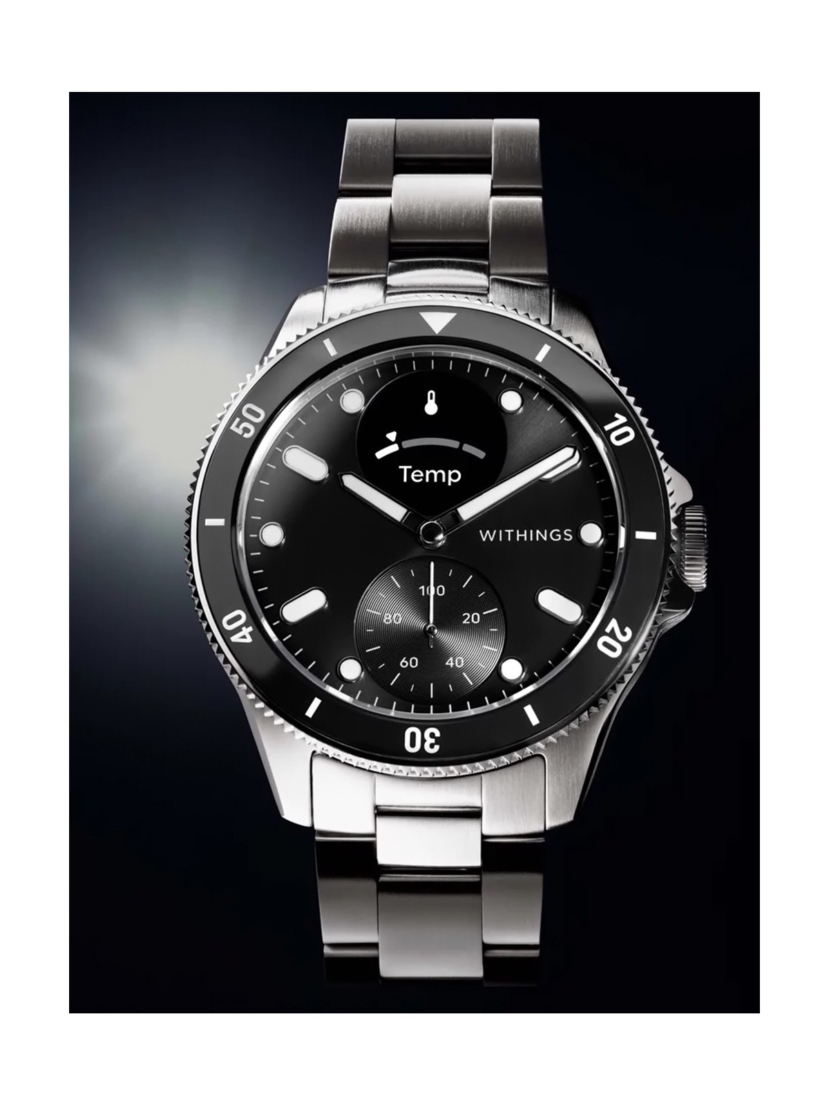 Withings HWA10-model 9-All-Int ScanWatch Nova Black 43mm 10ATM