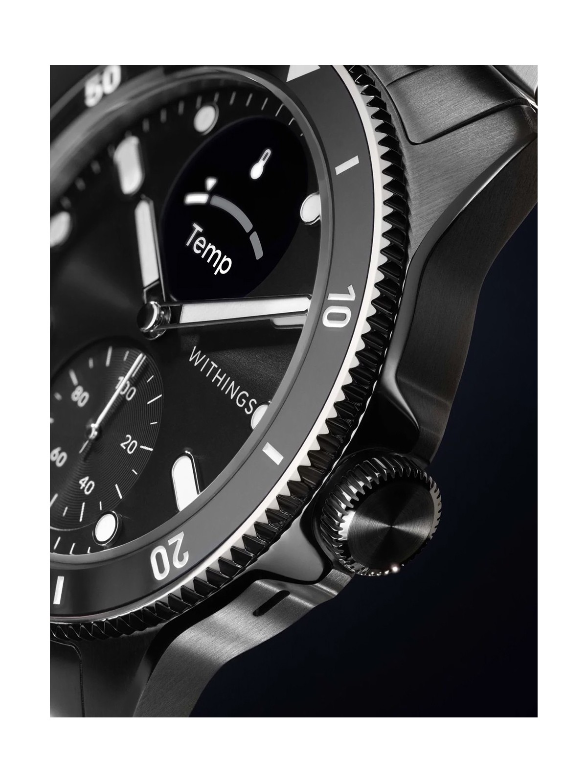 Withings HWA10-model 9-All-Int ScanWatch Nova Black 43mm 10ATM