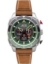 orologio uomo AVI-8 AV-4100-01 Mens Watch Hawker Hunter Dual Time Chronograph 43mm 5ATM