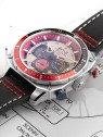 orologio uomo AVI-8 AV-4100-03 Mens Watch Hawker Hunter Dual Time Chronograph 43mm 5ATM