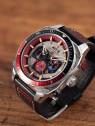orologio uomo AVI-8 AV-4100-03 Mens Watch Hawker Hunter Dual Time Chronograph 43mm 5ATM