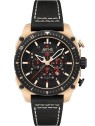orologio uomo AVI-8 AV-4100-06 Mens Watch Hawker Hunter Dual Time Chronograph 43mm 5ATM