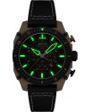 orologio uomo AVI-8 AV-4100-06 Mens Watch Hawker Hunter Dual Time Chronograph 43mm 5ATM