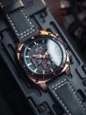 orologio uomo AVI-8 AV-4100-06 Mens Watch Hawker Hunter Dual Time Chronograph 43mm 5ATM