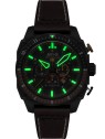 orologio uomo AVI-8 AV-4100-08 Mens Watch Hawker Hunter Dual Time Chronograph 43mm 5ATM