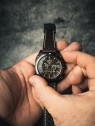 orologio uomo AVI-8 AV-4100-08 Mens Watch Hawker Hunter Dual Time Chronograph 43mm 5ATM