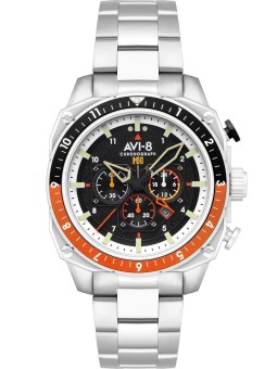 orologio uomo AVI-8 AV-4100-11 Mens Watch Hawker Hunter Dual Time Chronograph 43mm 5ATM
