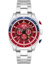 orologio uomo AVI-8 AV-4100-22 Mens Watch Hawker Hunter Dual Time Chronograph 43mm 5ATM