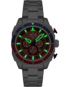 orologio uomo AVI-8 AV-4100-22 Mens Watch Hawker Hunter Dual Time Chronograph 43mm 5ATM