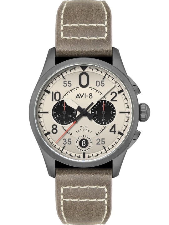 orologio uomo AVI-8 AV-4089-06 Mens Watch Spitfire Lock Chronograph 42mm 5ATM