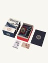 orologio uomo AVI-8 AV-4101-0B Mens Watch Hawker Hurricane McKellar Dual Time 44mm 5ATM