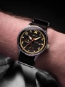 orologio uomo AVI-8 AV-4101-0B Mens Watch Hawker Hurricane McKellar Dual Time 44mm 5ATM