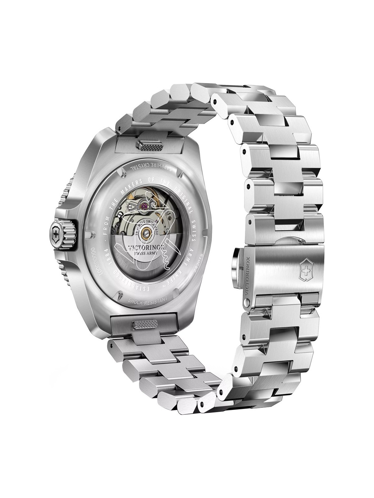 orologio uomo Victorinox 242015 Mens Watch Journey 1884 Automatic 43mm 20ATM