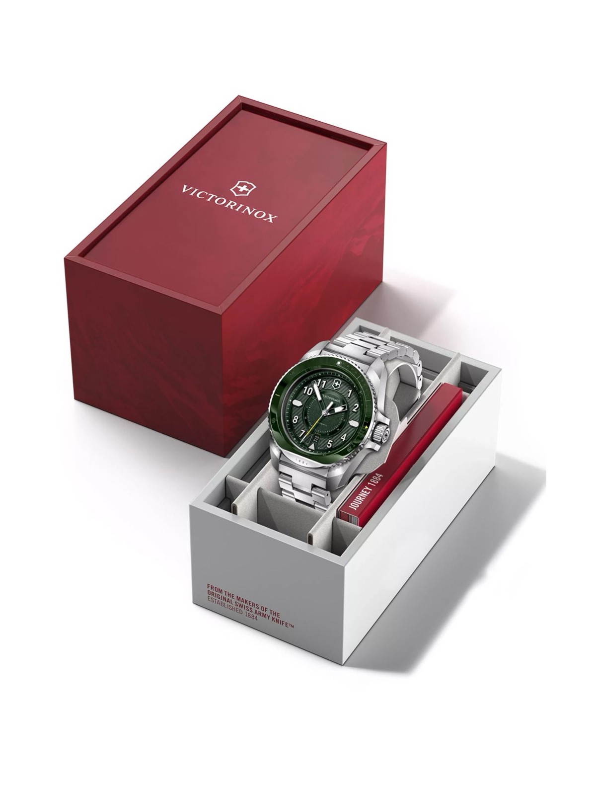 orologio uomo Victorinox 242015 Mens Watch Journey 1884 Automatic 43mm 20ATM