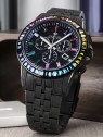 orologio uomo Louis XVI LXVI1129 Mens Watch Majeste Frosted Iced Out Chronograph 43mm 5ATM