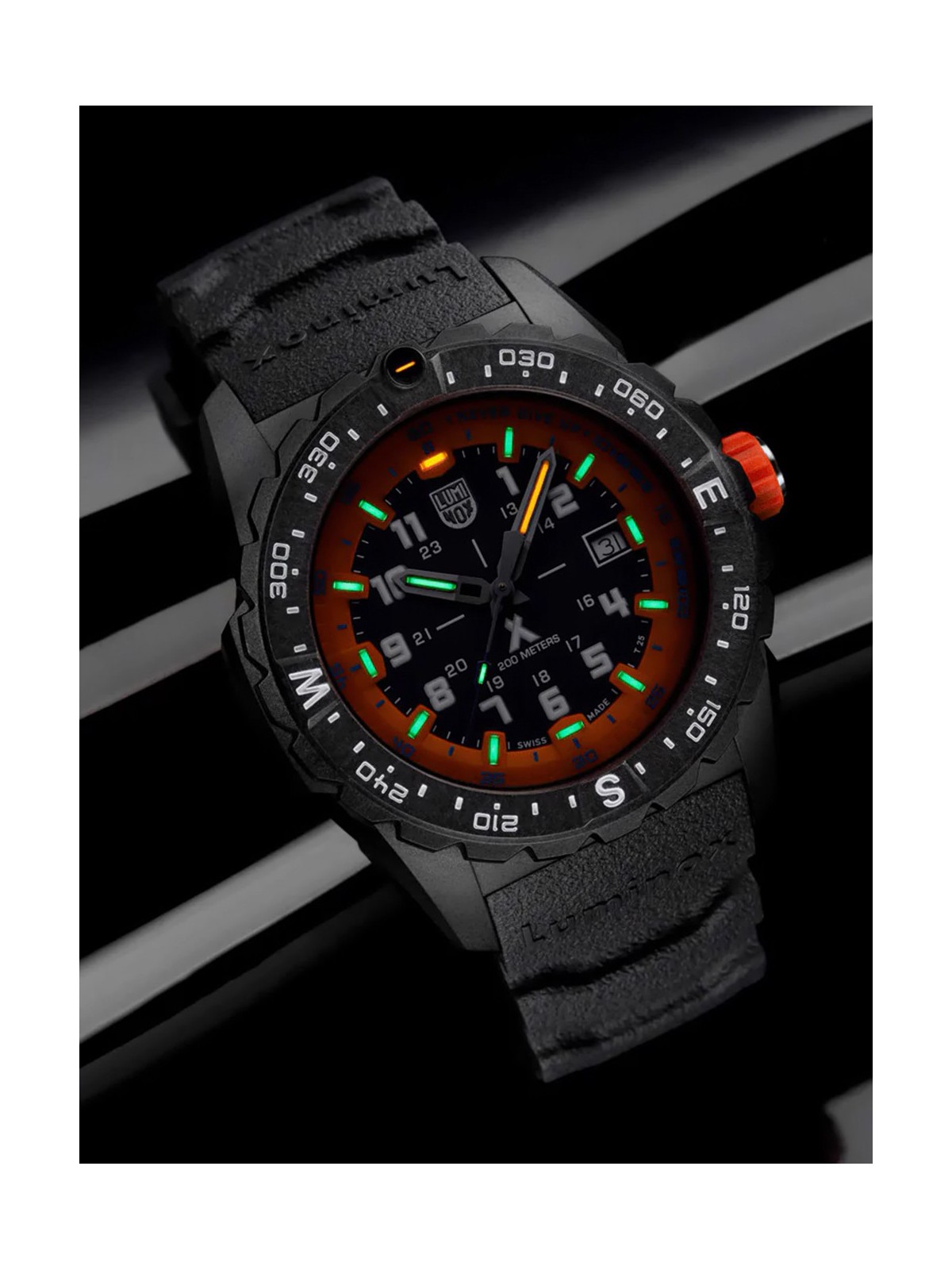 orologio uomo Luminox XB.3739 Mens Watch Bear Grylls Mountain 43mm 20ATM