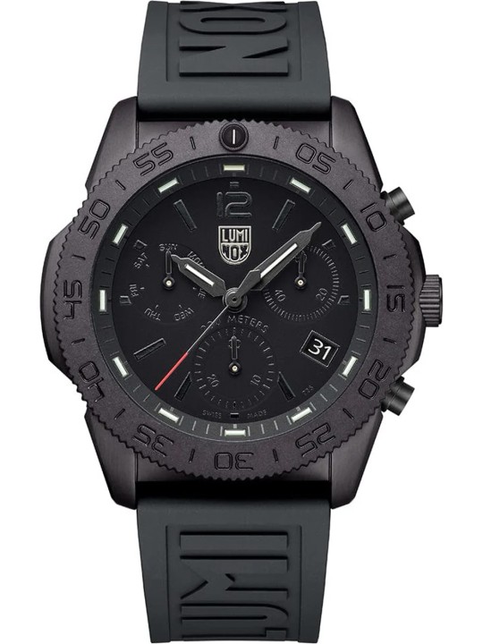 orologio uomo Luminox XS.3141.BO.1 Mens Watch Pacific Diver Chronograph 44mm 20ATM