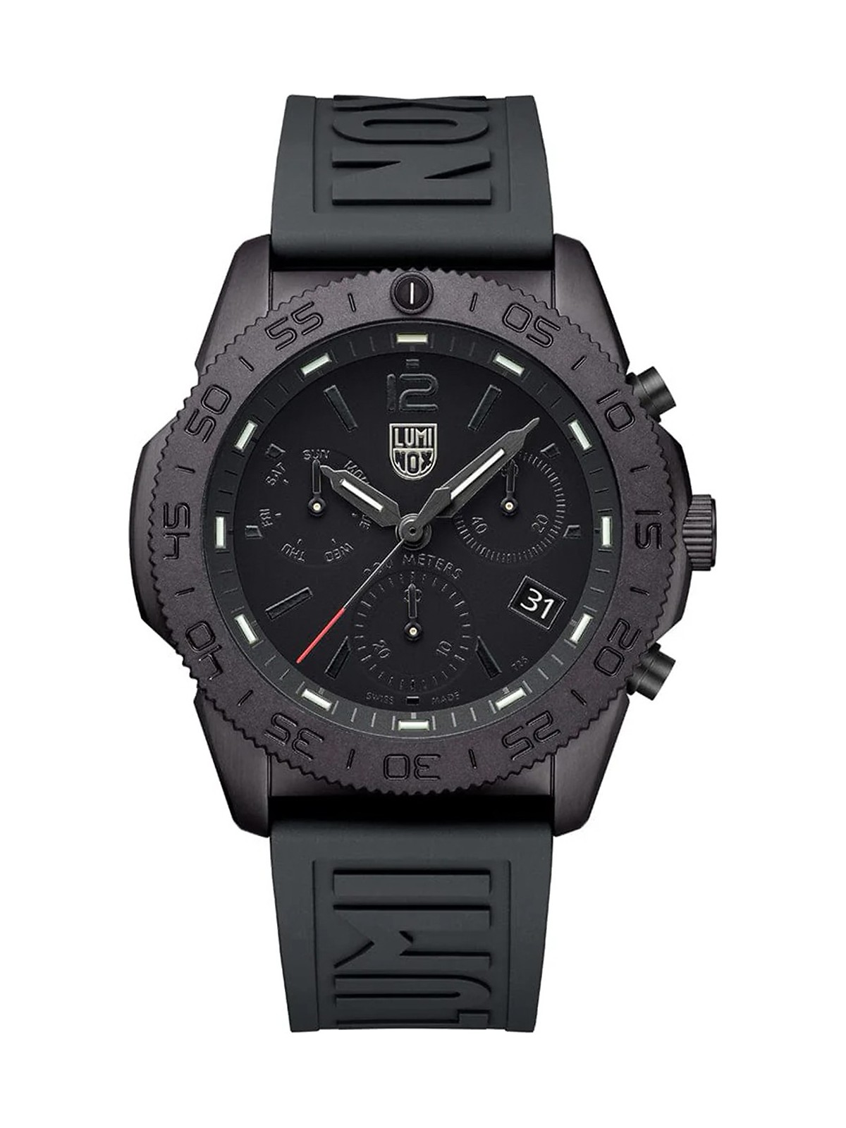 orologio uomo Luminox XS.3141.BO.1 Mens Watch Pacific Diver Chronograph 44mm 20ATM