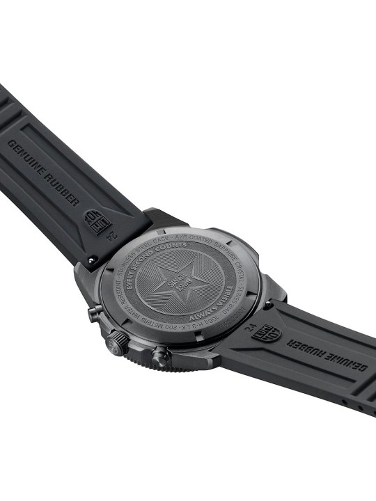 orologio uomo Luminox XS.3141.BO.1 Mens Watch Pacific Diver Chronograph 44mm 20ATM