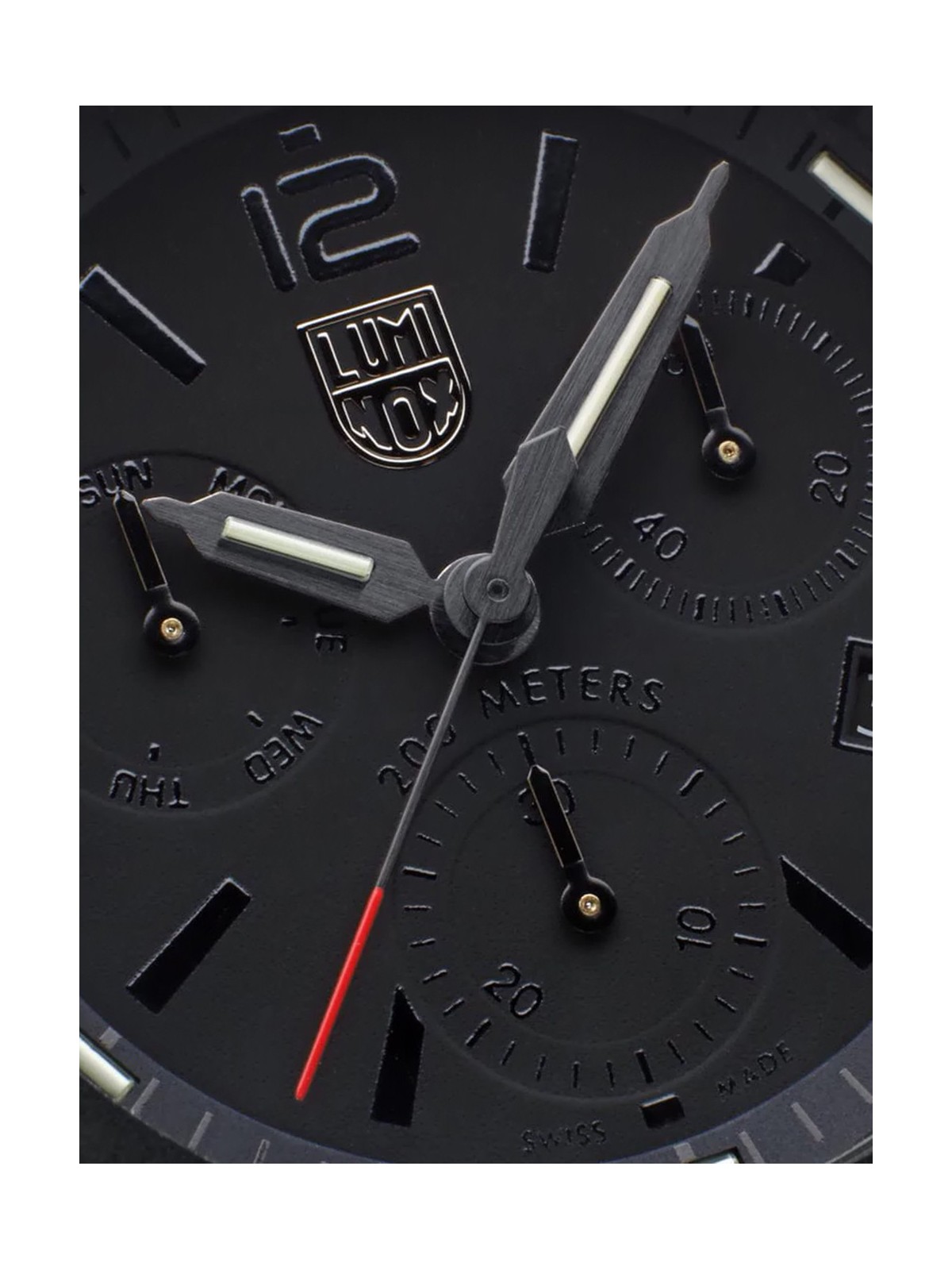 orologio uomo Luminox XS.3141.BO.1 Mens Watch Pacific Diver Chronograph 44mm 20ATM