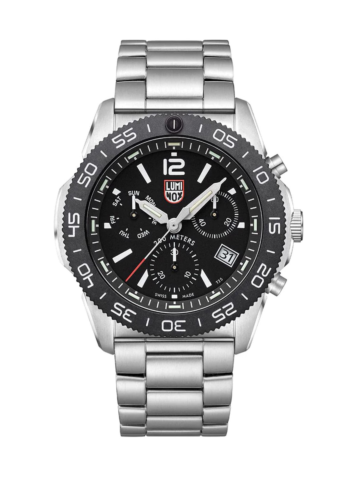 orologio uomo Luminox XS.3142 Mens Watch Pacific Diver Chronograph 44mm 20ATM