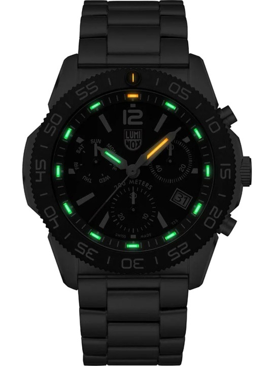 orologio uomo Luminox XS.3142 Mens Watch Pacific Diver Chronograph 44mm 20ATM