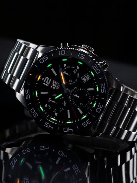 orologio uomo Luminox XS.3142 Mens Watch Pacific Diver Chronograph 44mm 20ATM