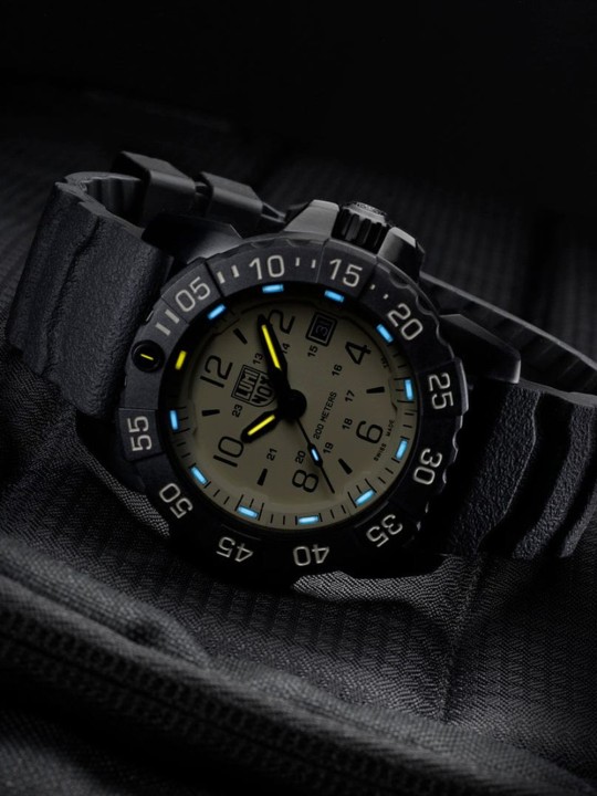 orologio uomo Luminox XS.3251.CB.NSF.SET Mens Watch Navy Seal Foundation Set 45mm 20ATM
