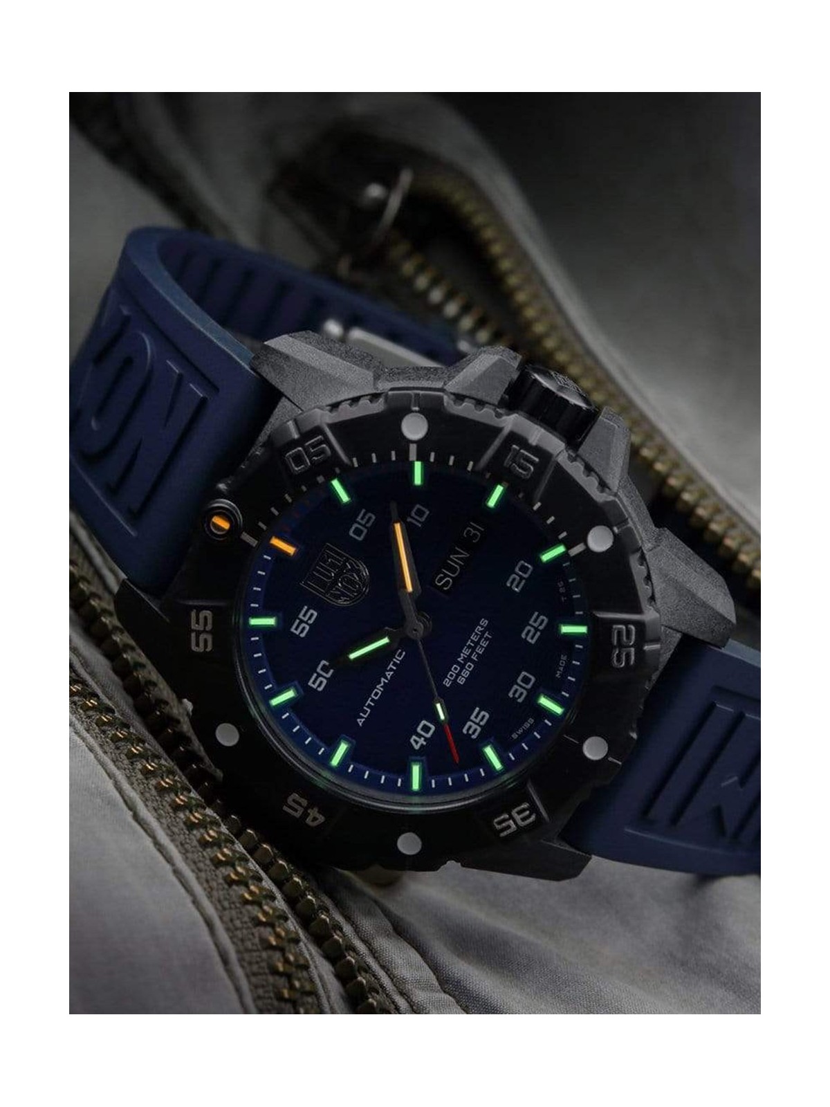 orologio uomo Luminox XS.3863 Mens Watch Master Carbon Seal Automatic 45mm 20ATM