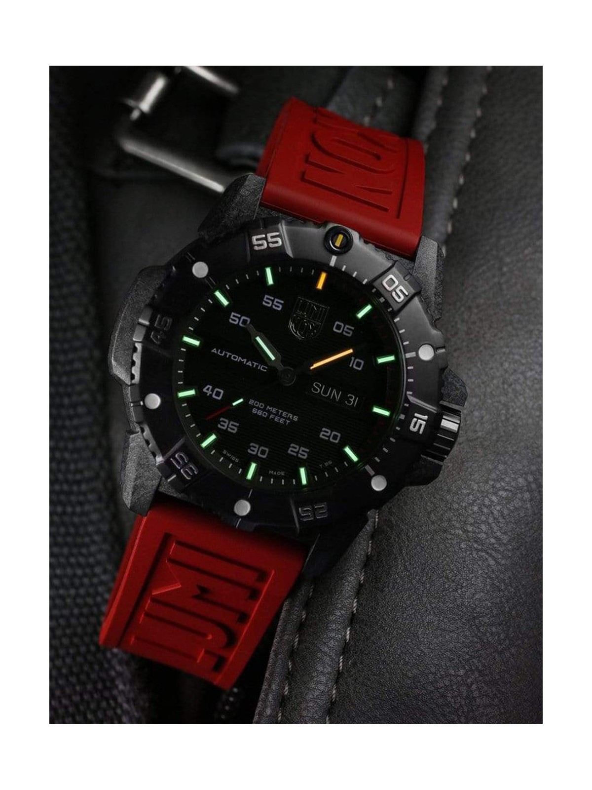 orologio uomo Luminox XS.3875 Mens Watch Master Carbon Seal Automatic 45mm 20ATM